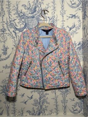Polo Ralph Lauren Floral Liberty Jacket Coat Amelia Floral 4T Like New